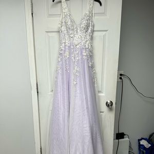 Size 2, ball gown dress, XSCAPE, worn once